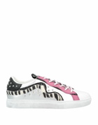 Manila Grace Womens Sneakers in Silver