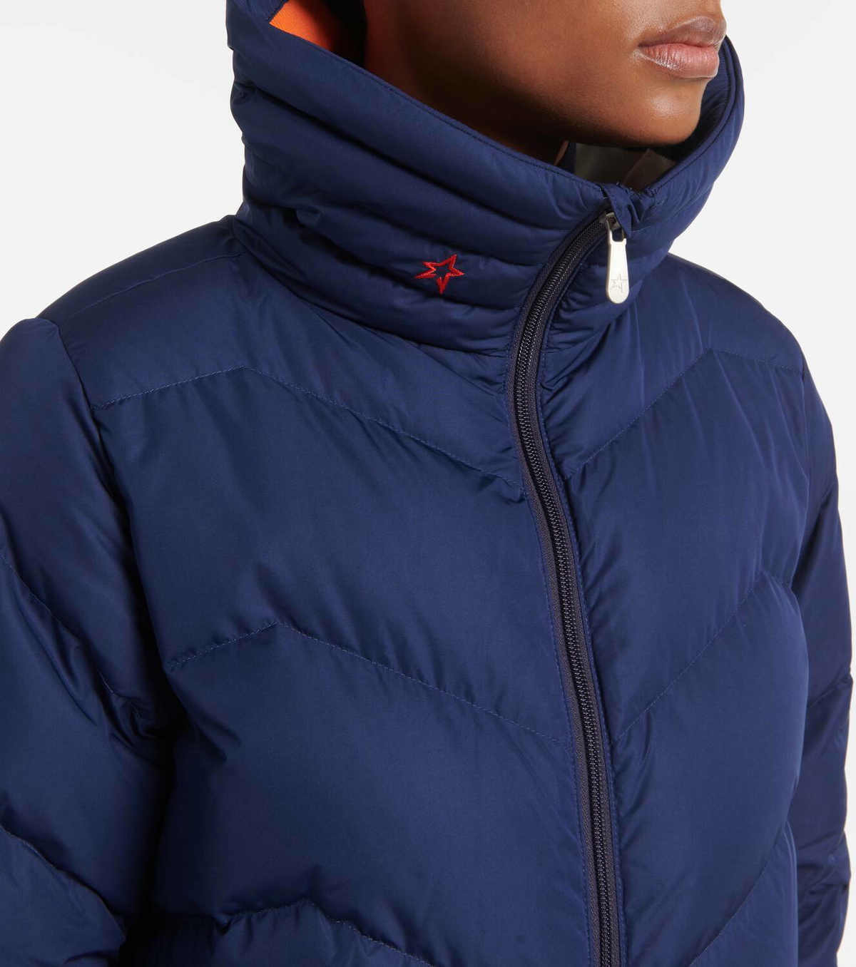 Perfect Moment Duvet houndstooth down ski jacket
