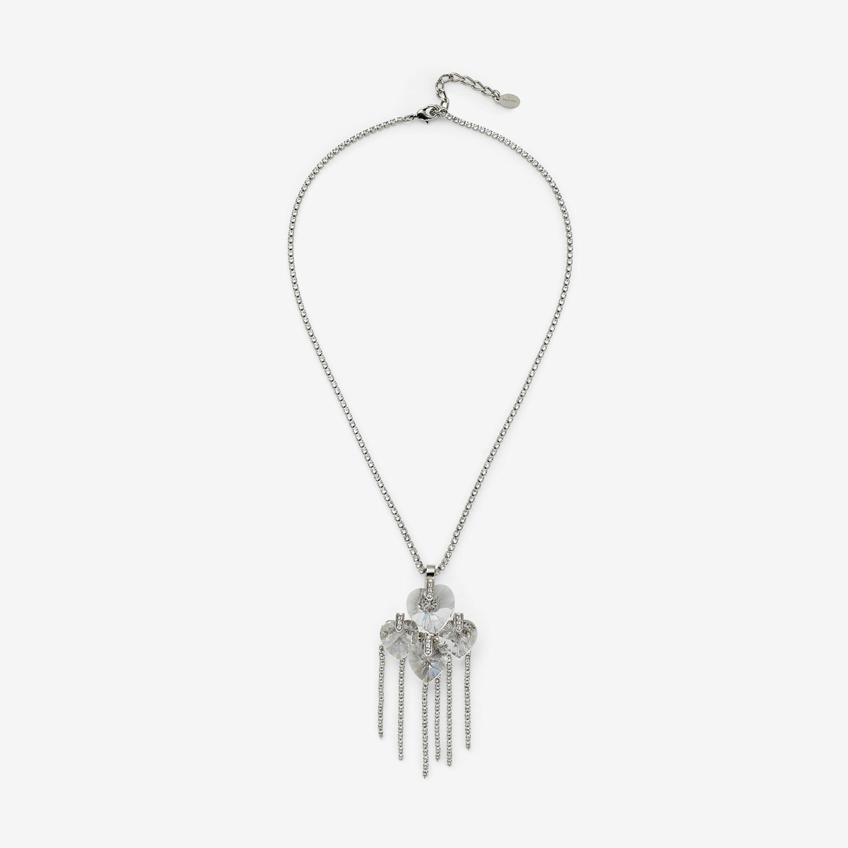 Jimmy Choo Heart Drop Necklace 
