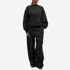 Nike Women's Tech Fleece Oversized Crew Sweat in Black