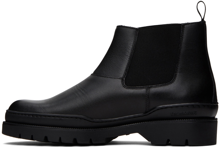 Kleman Black Escadron Chelsea Boots