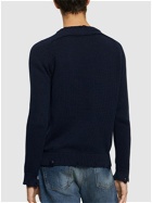 SAINT LAURENT - Used Detail Cotton Crewneck Sweater