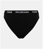 Balenciaga - Logo cotton-blend briefs