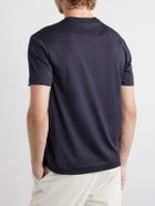Zegna - Cotton-Jersey T-Shirt - Blue
