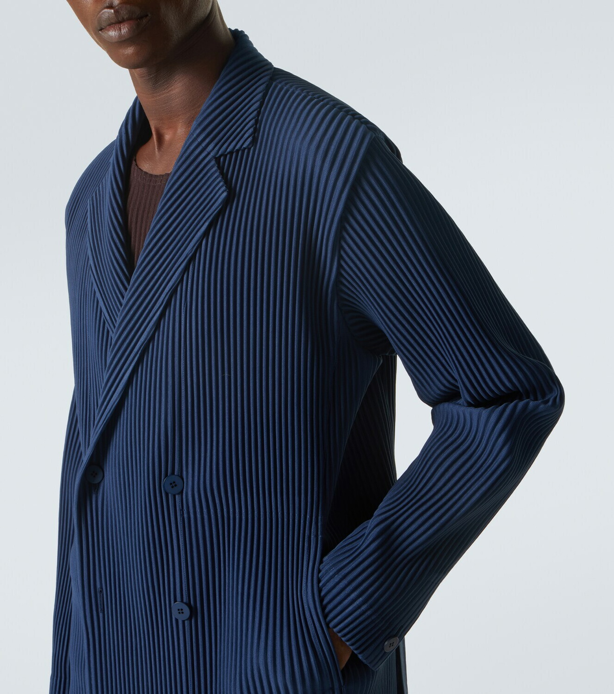 Homme Plissé Issey Miyake Tailored Pleats 1 double-breasted blazer