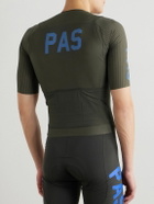 Pas Normal Studios - Mechanism Logo-Print Cycling Jersey - Green