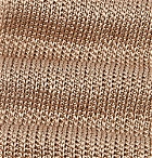 Boglioli - 6cm Knitted Silk Tie - Beige