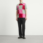 Comme des Garçons SHIRT Men's x Fred Perry Patchwork Polo in Kahki X Mix