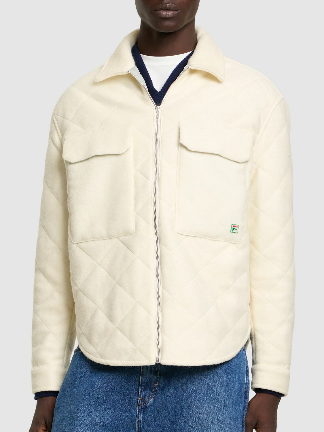 FILA F Quilted Overshirt Fila