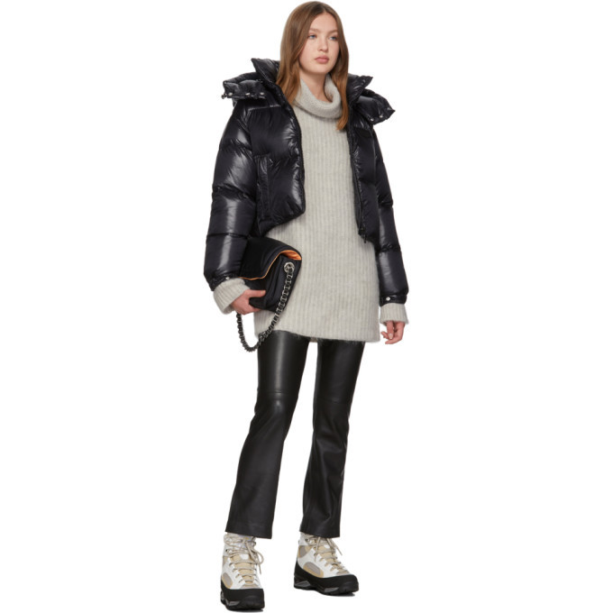 Duvetica Black Down Diadema Coat Duvetica