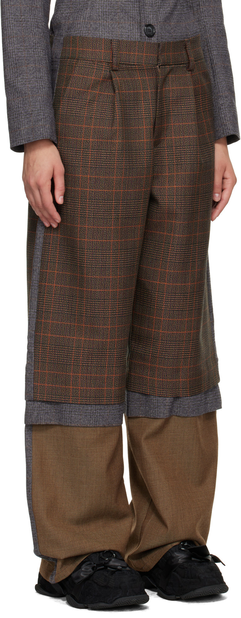 Collina Strada Brown Camelia Trousers
