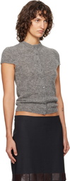 Paloma Wool Gray Refian Cardigan