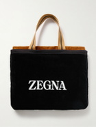 Zegna - Logo-Embroidered Cotton-Terry Beach Towel Tote Bag
