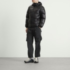 NANGA Men's Mountain Lodge Down Hooded Jacket in Black