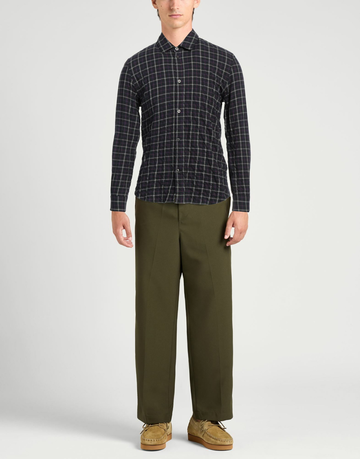 Dondup Mens Shirt in Midnight blue