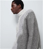 Zegna - Turtleneck cashmere-blend sweater