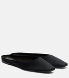 The Row June satin mules