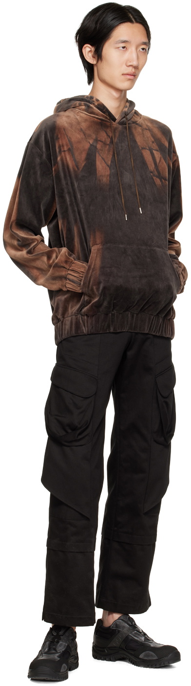 JiyongKim Brown Sun-Bleached Hoodie