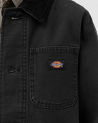 Dickies Dickies Duck Canvas Chore Coat Lined W Black Denim Jackets