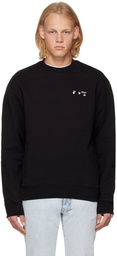 Off-White Black Crewneck Sweatshirt