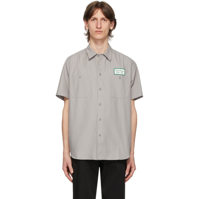 Photo: Wacko Maria Grey Work Shirt