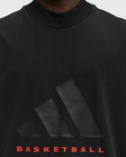 Adidas Basketball 001 T-Shirt Black Mens Shortsleefe
