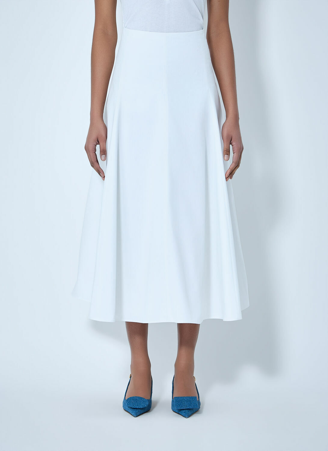 Jacquemus A-line Midi Skirt