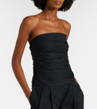 Proenza Schouler White Label Maisy cotton-blend tube top
