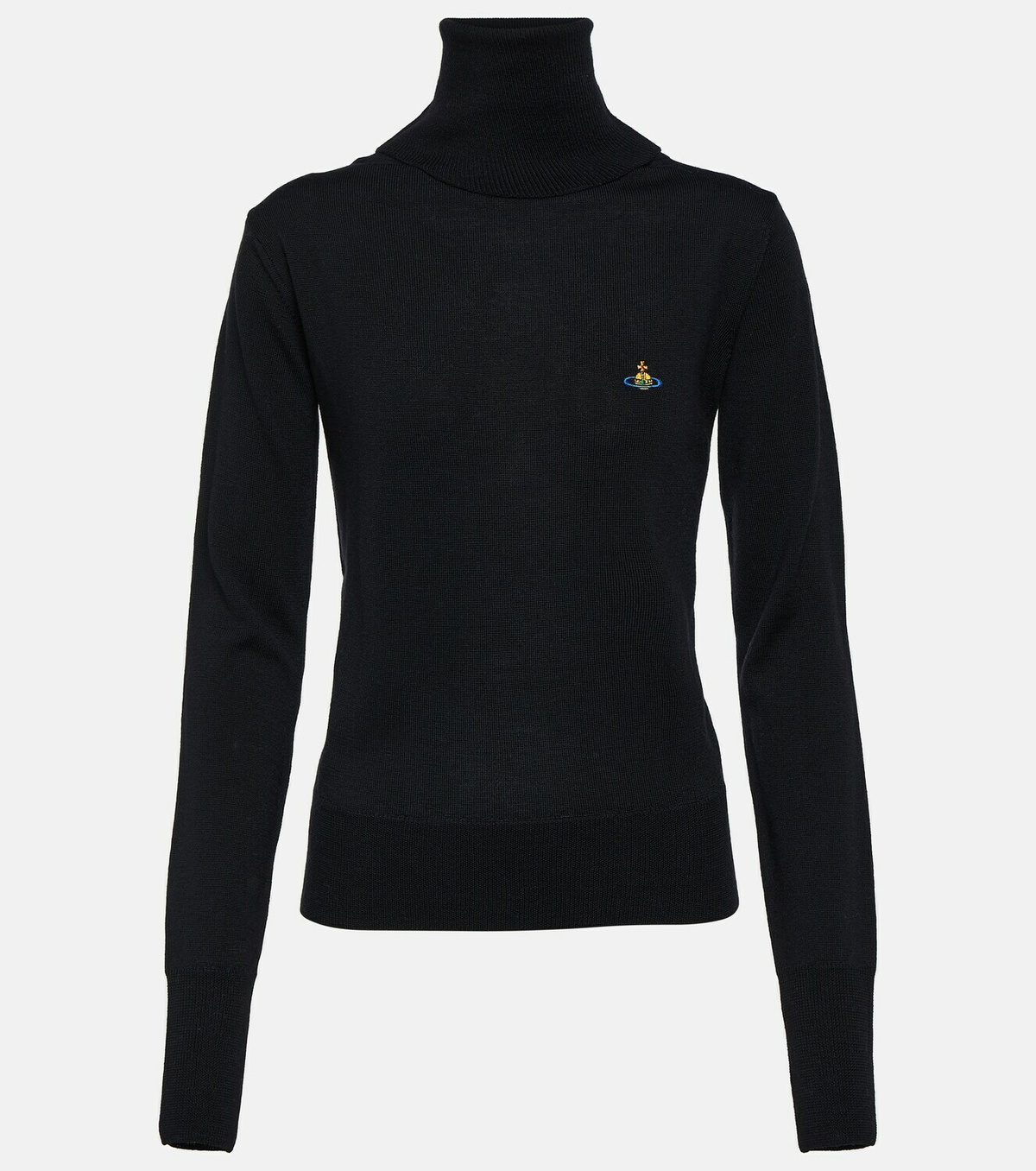 Vivienne Westwood Giulia virgin wool turtleneck sweater Vivienne