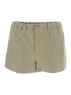 Valentino Linen Shorts