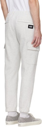 AAPE by A Bathing Ape Gray 'AAPENOW' Moonface Cargo Sweatpants