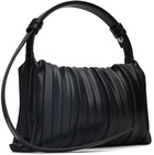 SIMONMILLER Black Vegan Mini Puffin Top Handle Bag