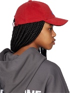 We11done Red Logo Cap