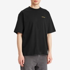 Off-White Men's Tape Arrow Skate T-Shirt in Black/Citrus