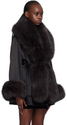 Alexander Wang Black Shawl Lapel Jacket