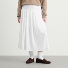 Kijun Women's Pure Pleats Maxi Skirt in Off-White