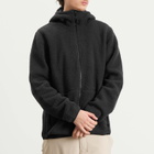Haglöfs Men's Funäs Pile Fleece Hooded Jacket in True Black