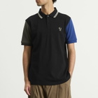 Comme des Garçons SHIRT Men's X Fred Perry Polo Shirt in Black