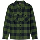 Dickies Men's New Sacramento Check Shirt in Pine Green