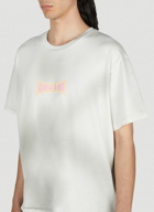 Guess USA - Washed Logo Print T-Shirt in White