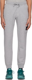 Stone Island Gray 64551 Sweatpants