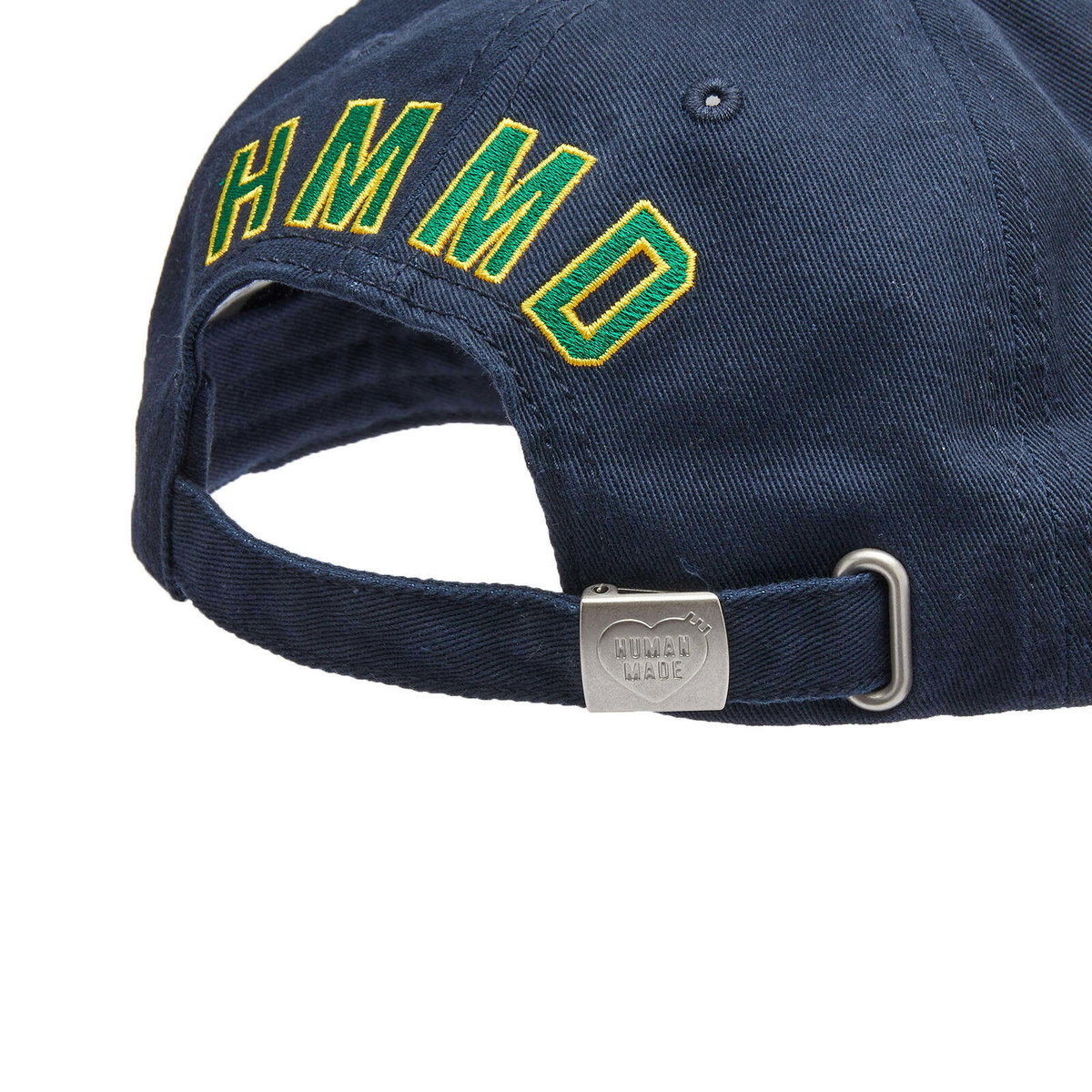Human Made Men's Name Cap in Navy Human Made