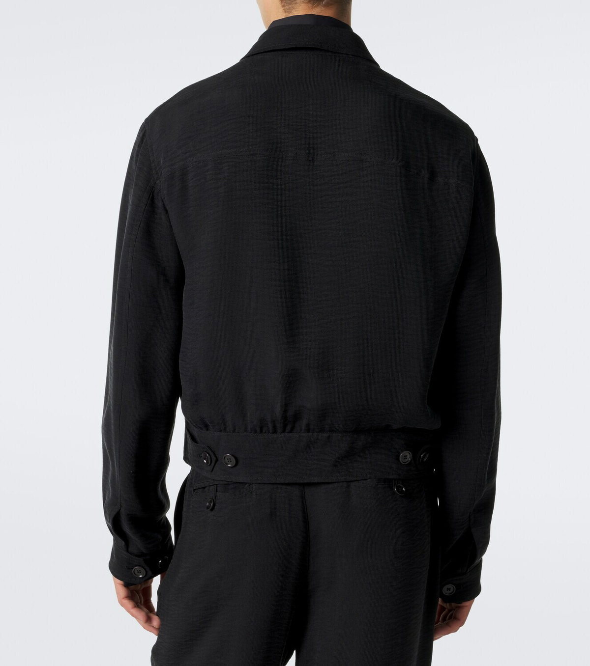 Giorgio Armani Jacquard blouson jacket