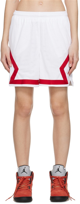 Photo: Nike Jordan White Diamond Shorts