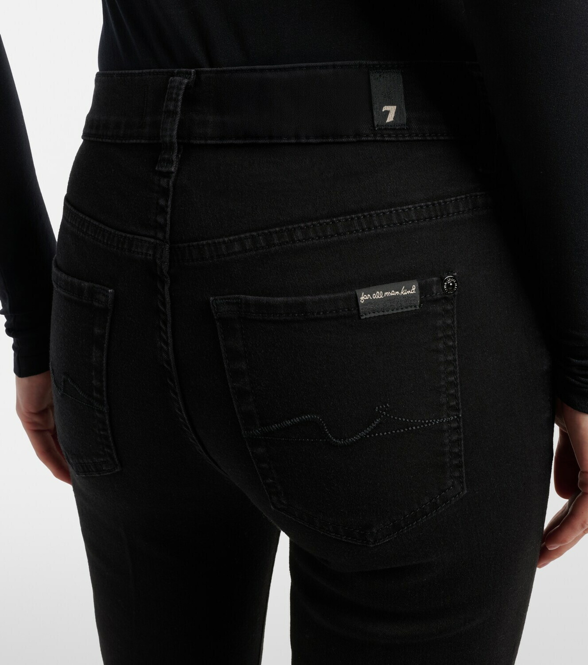 7 For All Mankind Mid-rise bootcut jeans