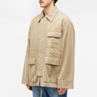 Acne Studios Men's Ostera Cotton Ripstop Jacket in Cold Beige