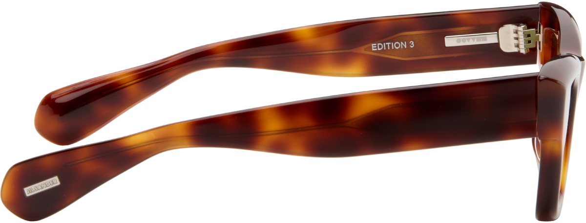 Jil Sander Brown Oliver Peoples 'Edition 3' Cat Eye Sunglasses