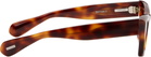 Jil Sander Brown Oliver Peoples 'Edition 3' Cat Eye Sunglasses