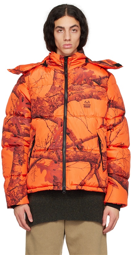 Photo: The Very Warm Orange Realtree EDGE® Edition Puffer Jacket