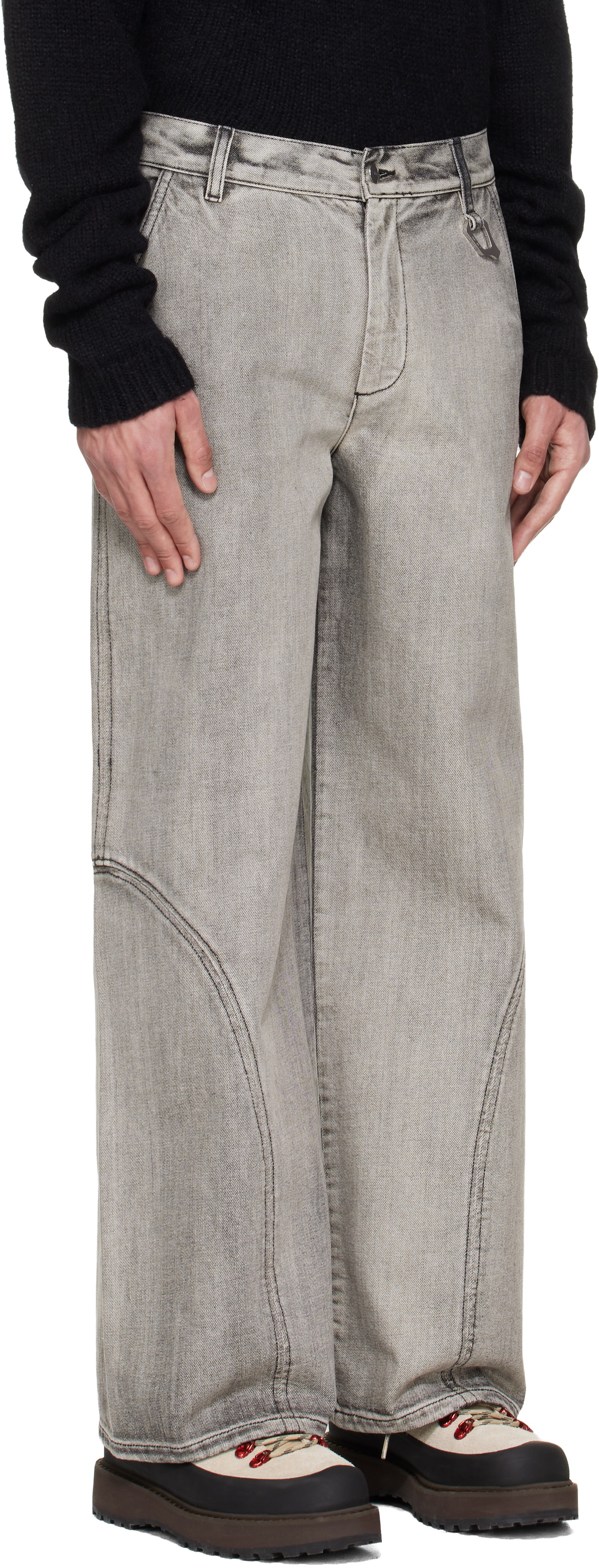HELIOT EMIL Gray Basalt Jeans